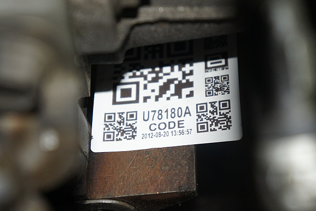 Номер двигателя и фотография площадки MAZDA Z5-DE 