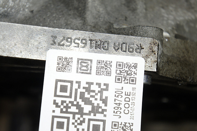 Номер двигателя и фотография площадки Ford R9DA