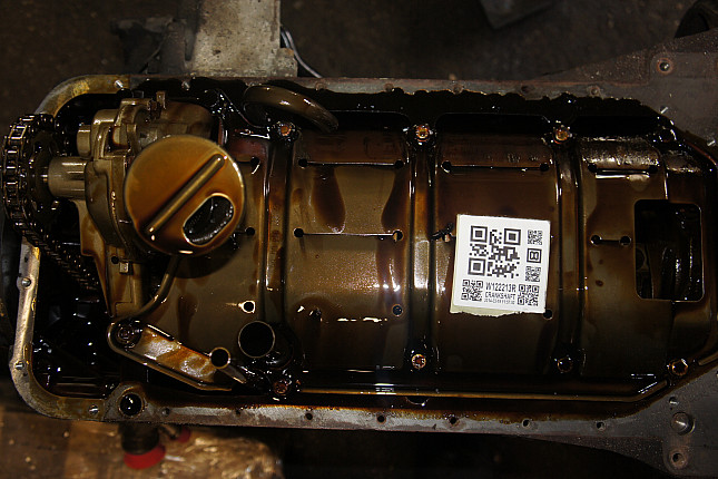 Фотография блока двигателя без поддона (коленвала) MERCEDES-BENZ M 111.942