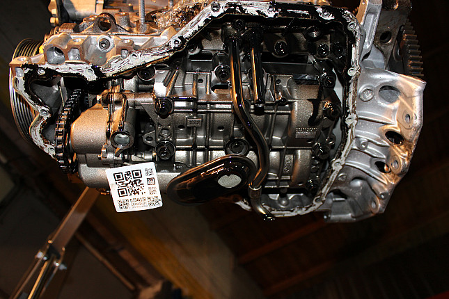 Фотография блока двигателя без поддона (коленвала) Land Rover 224DT