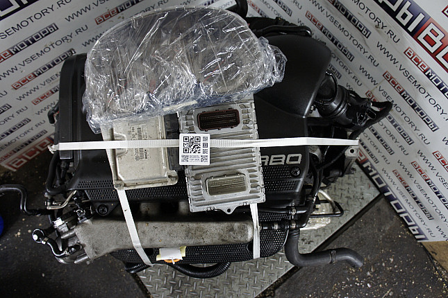 Фотография контрактного двигателя сверху SKODA AUQ (Свап) + МКПП