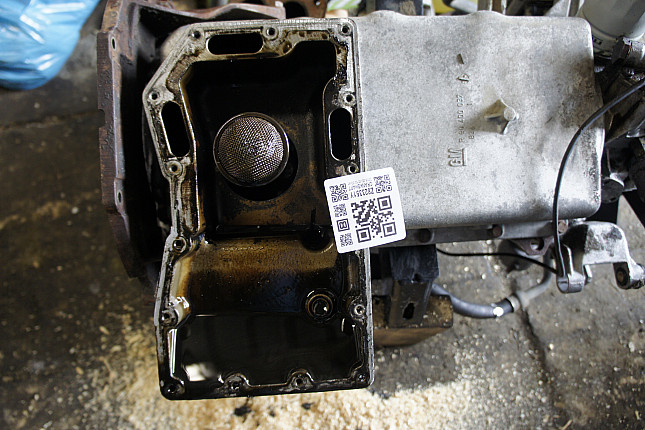 Фотография блока двигателя без поддона (коленвала) Opel C 24 NE