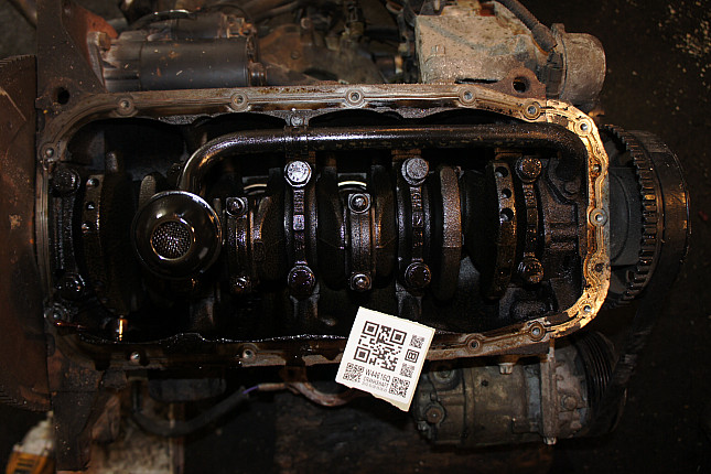 Фотография блока двигателя без поддона (коленвала) OPEL X 16 SZR