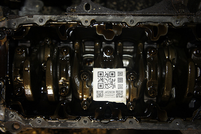 Фотография блока двигателя без поддона (коленвала) OPEL Z 18 XER