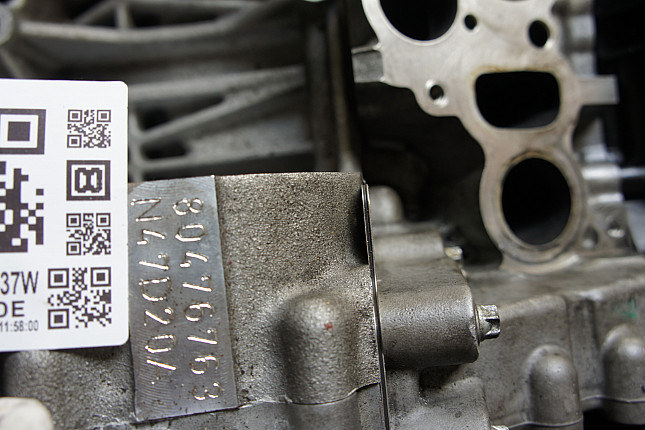 Номер двигателя и фотография площадки BMW N 47 D 20A