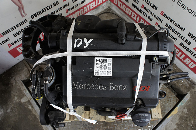 Фотография контрактного двигателя сверху Mercedes OM 611.980