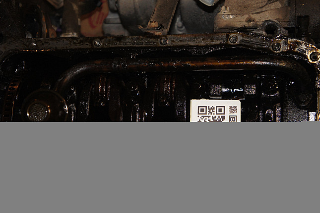 Фотография блока двигателя без поддона (коленвала) OPEL Z 16 XE