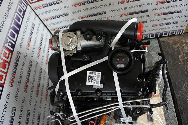 Фотография контрактного двигателя сверху VW BXE