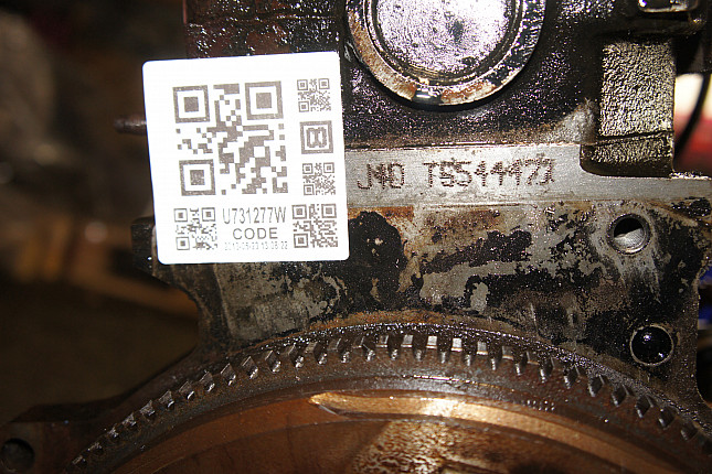 Номер двигателя и фотография площадки FORD J4D