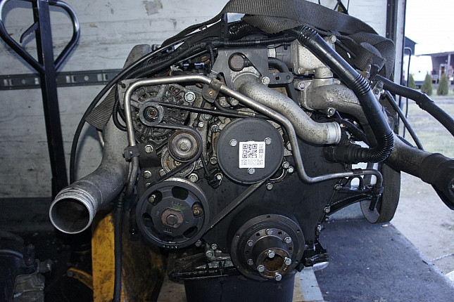 Двигатель вид с боку MAN D 0834 LFL 54