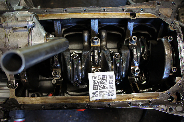 Фотография блока двигателя без поддона (коленвала) MERCEDES-BENZ 646.986