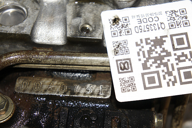 Номер двигателя и фотография площадки Toyota 1CD-FTV