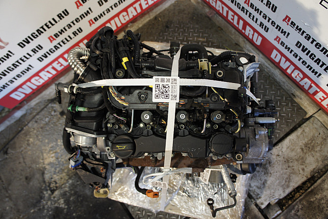 Фотография контрактного двигателя сверху Citroen 9HZ (DV6TED4)