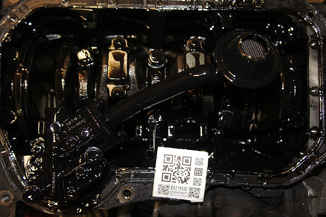 Фотография блока двигателя без поддона (коленвала) VW AFN