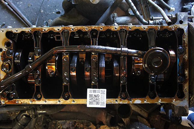 Фотография блока двигателя без поддона (коленвала) VOLVO B 6304 F