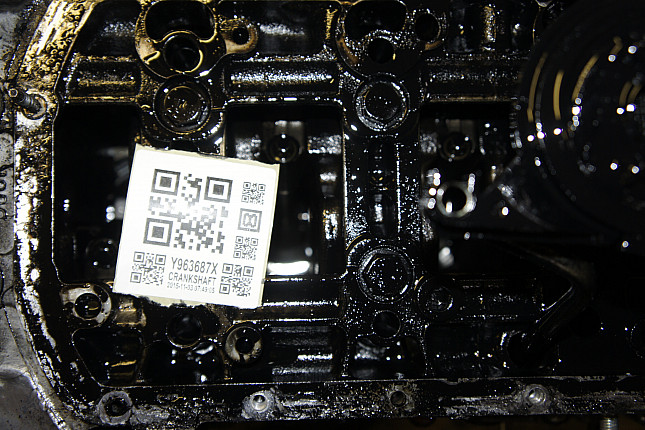 Фотография блока двигателя без поддона (коленвала) Citroen 9HX (DV6ATED4)