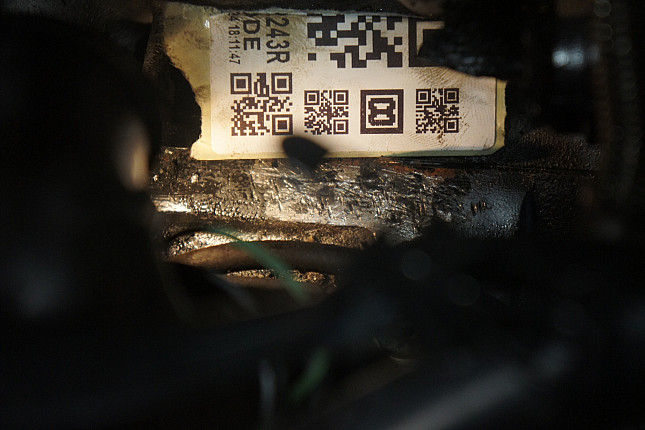 Номер двигателя и фотография площадки VW AEB
