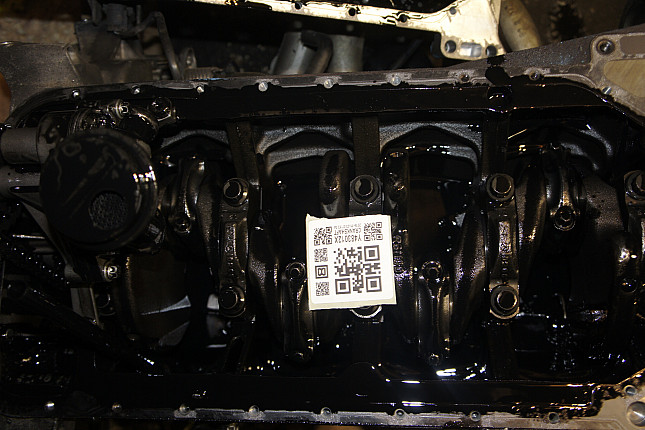Фотография блока двигателя без поддона (коленвала) MERCEDES-BENZ OM 611.960