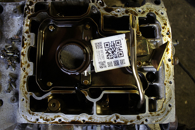 Фотография блока двигателя без поддона (коленвала) Citroen XFX (ES9J4S)