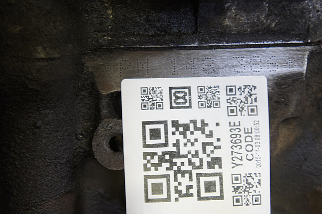Номер двигателя и фотография площадки Audi PM
