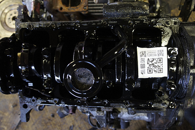 Фотография блока двигателя без поддона (коленвала) Ford RFN