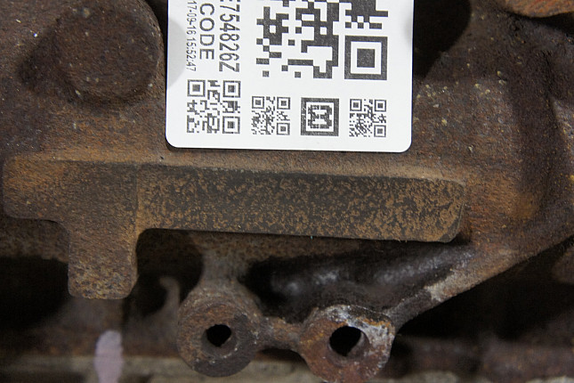 Номер двигателя и фотография площадки Ford FXFA