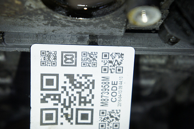 Номер двигателя и фотография площадки BMW N42B18AB